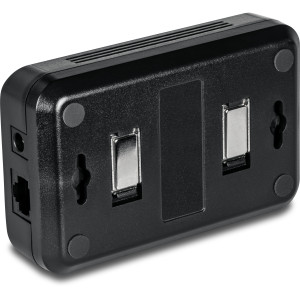 TRENDnet TPE-315GI 10 Gigabit PoE+ Injector, 30W power, magnetic wall mount, 54V DC Power adapter 